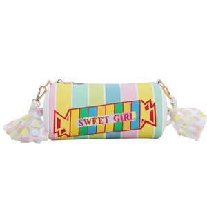 5492 Candy Purse Novelty Unique Handbag Cute Fun Shape Rainbow Shoulder